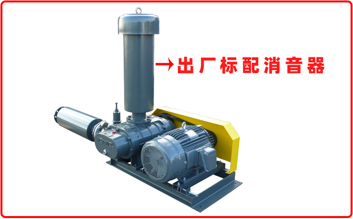 瑞柘羅茨風(fēng)機(jī)出廠標(biāo)配消音器