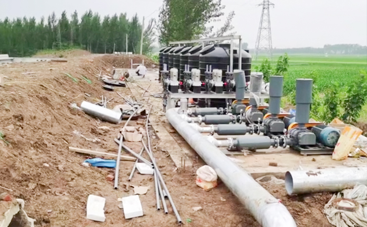 瑞柘集團(tuán)2022年承建一污水處理工程進(jìn)度展示