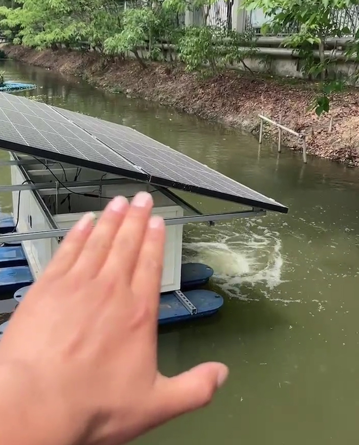 太陽能曝氣機